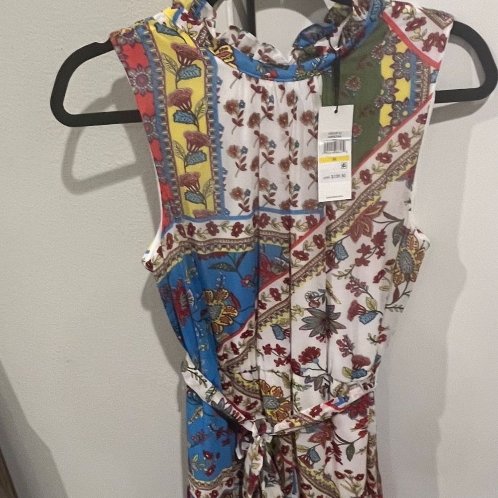 Calvin Klein Multi-Colored Dress